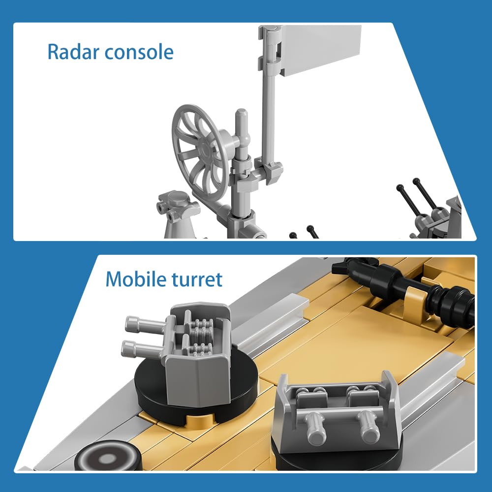 MISINI M6320 color instructions image showing clear, color-coded assembly guide