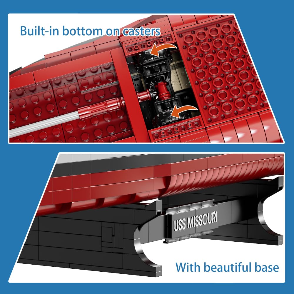 MISINI M6320 parts packaging image displaying 2228 ABS bricks for a satisfying build