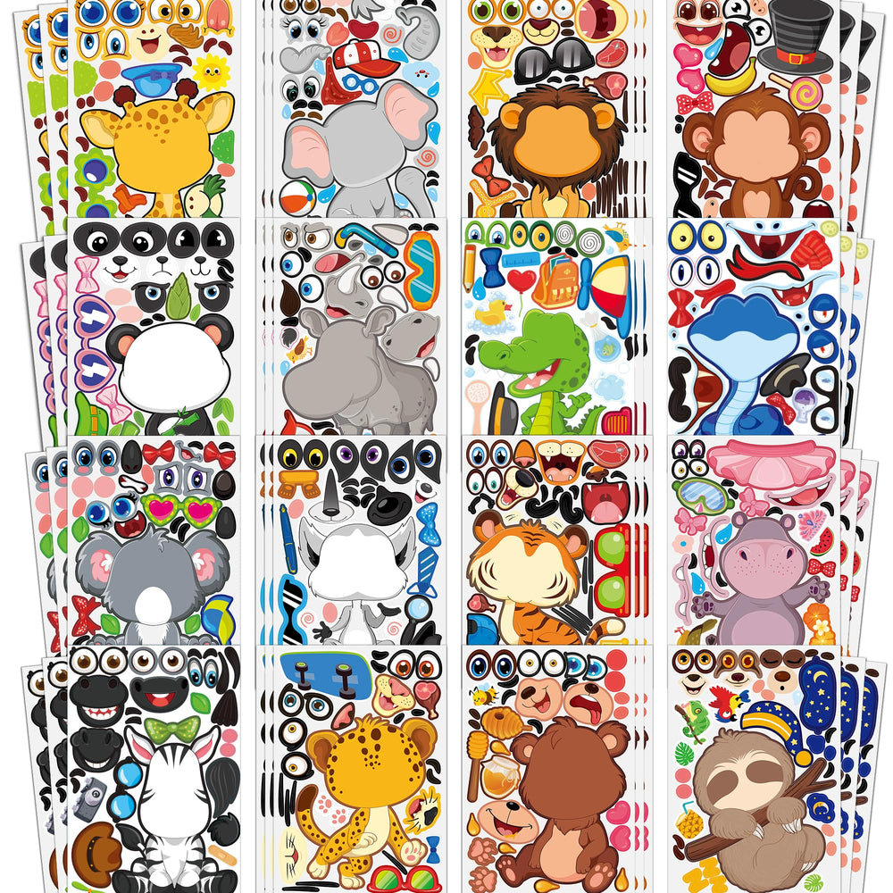 MISS FANTASY safari pack cover stickers brighten party decor for kids