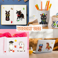 MISS FANTASY classroom rewards—durable stickers that spark kid imagination