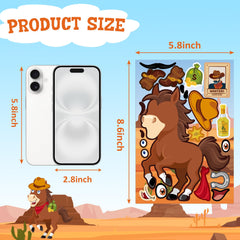 MISS FANTASY kids applying stickers—fun, mess-free activity for on-the-go