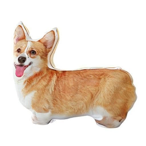 MISS TUTU Corgi plush cozy nap companion for quiet moments