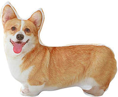 MISS TUTU Corgi plush front view shows cuddly comfort for relaxing evenings