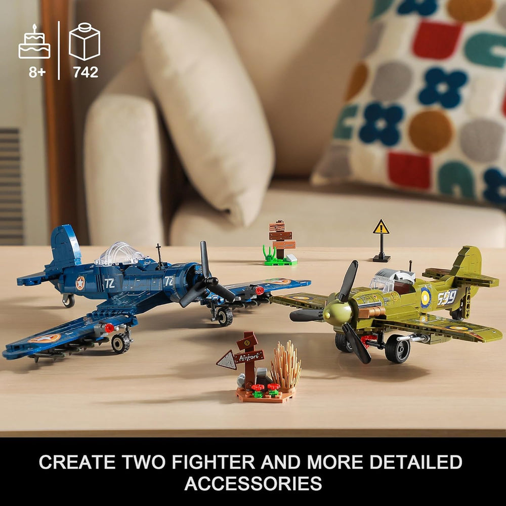MISTBUY F4U Corsair cockpit open, showcasing interactive details for immersive play