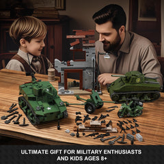 MISTBUY Weapon crate and sandbags kit for authentic terrain and defense layouts.