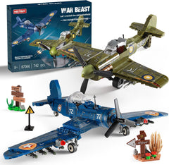 MISTBUY WW2 F4U Corsair model ready for assembly and imaginative play