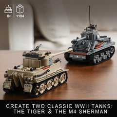 Mistbuy WW2 tank duel action depicts two tanks in a dynamic battlefield play.
