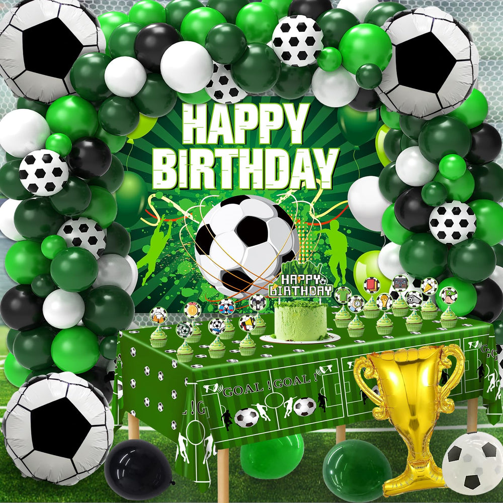 Miucat soccer banner 3ft brightens walls for party announcements