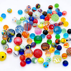 Miutrue 16mm marbles in vibrant colors for classroom play and coordination.