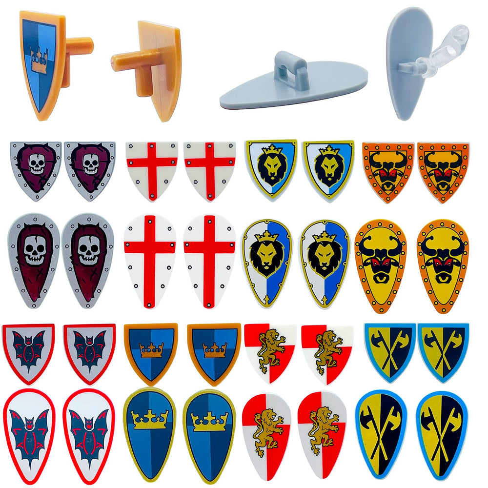 Miutrue Knight Armor Pieces – multiple torso coverings for varied armor looks.