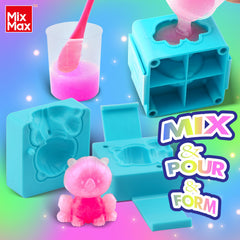 MixMax tiger mold set perfect for quick DIY squishies at home.