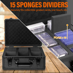 Mixpoet aluminum frame storage box provides sturdy protection for valuable collections