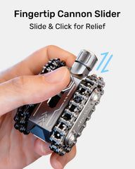 Mixtrys metal fidget cannon click for crisp tactile feedback during tasks.