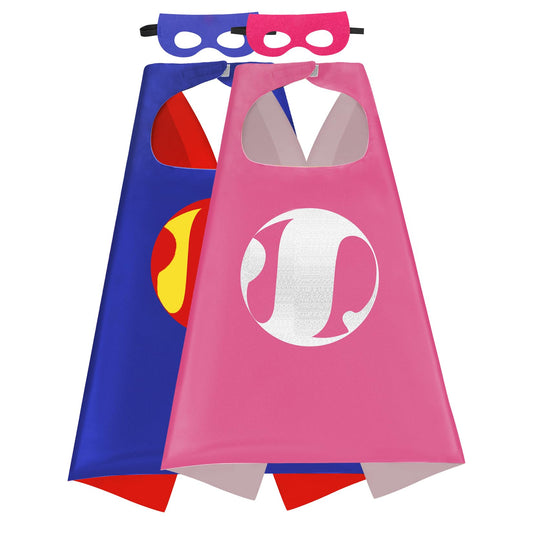 Mizzuco pink superhero cape for kids with soft satin and gentle feel