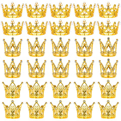 MJOGGOTT gold crown cake topper adds timeless elegance to celebrations.