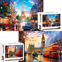 Mjyphdm Big Ben 1000-piece puzzle for engaging family evenings.