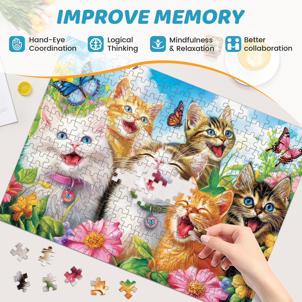 Mjyphdm Puzzle poster included helps with quick assembly and reference.