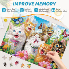 Mjyphdm Puzzle poster included helps with quick assembly and reference.