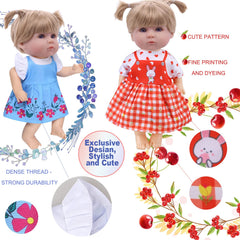 MLcnleS exclusive 360-degree sewing design for durable doll outfits.