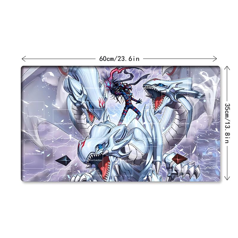 Mlikemat Dragon Magia Master playmat in use during a game session