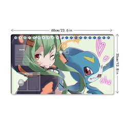 Mlikemat DTCG mat free bag included for convenient carrying and storage.