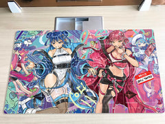 MLIKEMAT Ki-sikil Lil-la playmat showing zone divisions for card management.