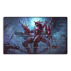 MLIKEMAT Destiny Hero Destroy Phoenix Enforcer playmat with zones for clean setup and quick play