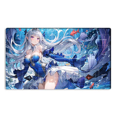 Mlikemat Tearlaments playmat with zone layout for organized play