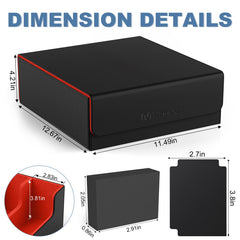 Mlikero case with waterproof exterior shields cards from moisture