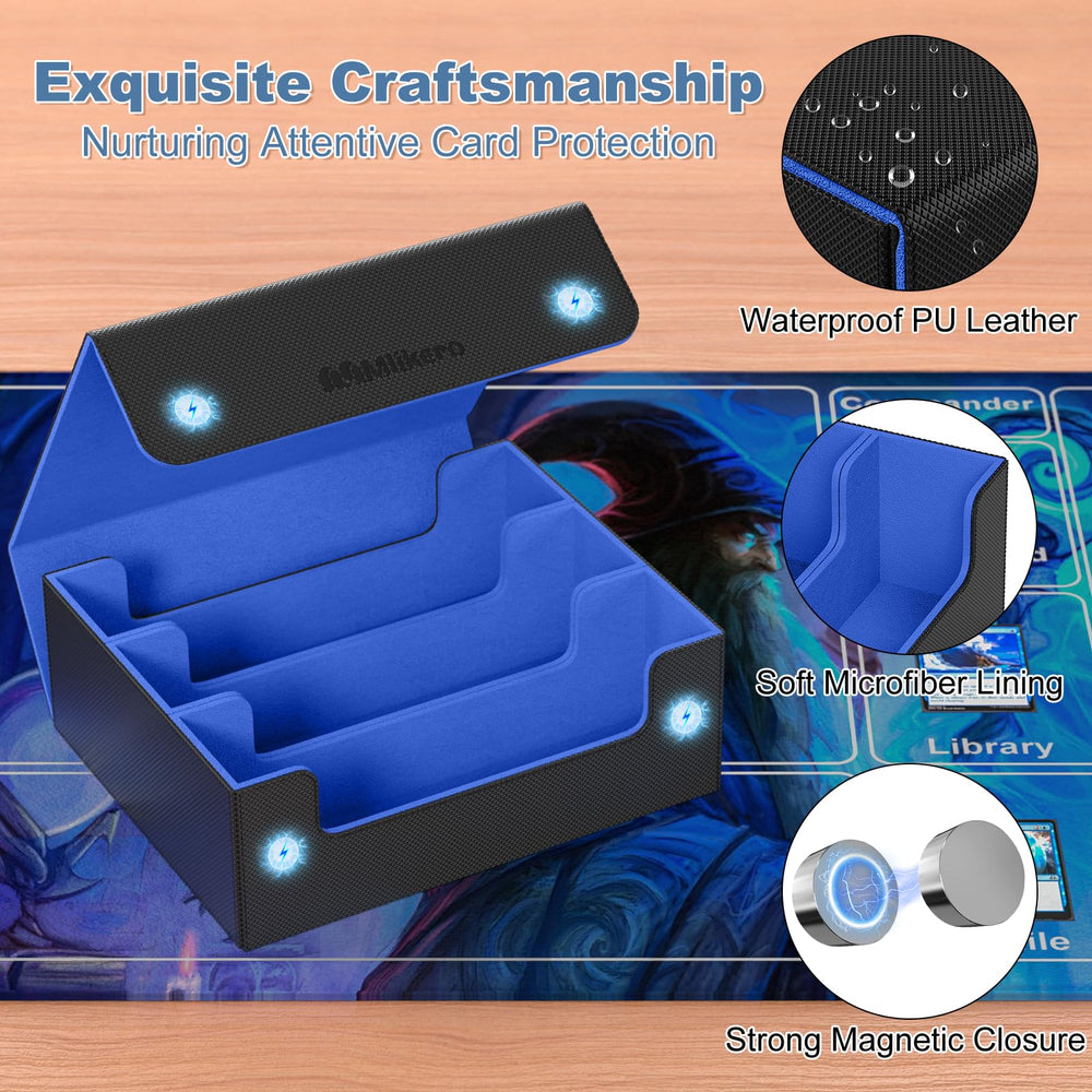 Mlikero case exterior is waterproof to shield cards from moisture.