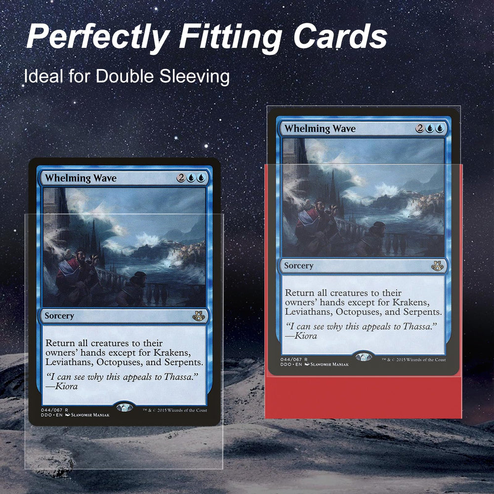 Mlikero inner sleeve clear view for confident double-sleeving protection.