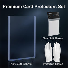 Mlikero protective gloves set aids safe handling during card preservation.