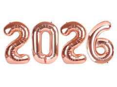 Mluchee 2026 number balloon 40inch creates a dramatic party focal point.