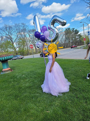 Mluchee 40-inch number balloon 35 great for weddings and milestones.