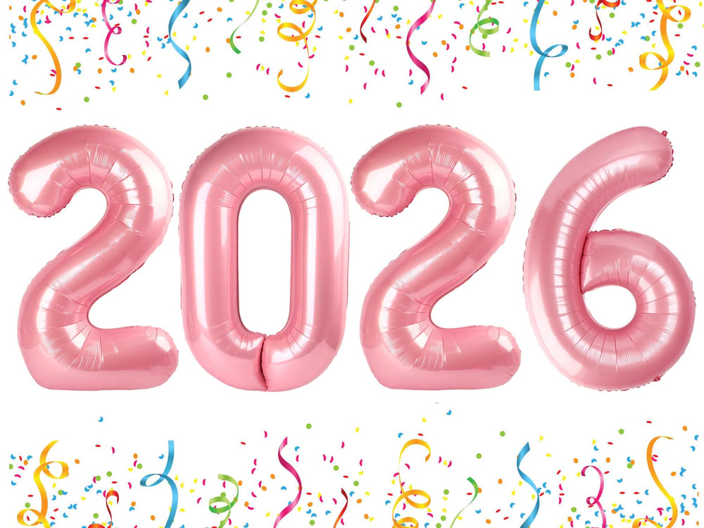 Mluchee 40inch number balloons 2026 for bold photo backdrops and celebrations