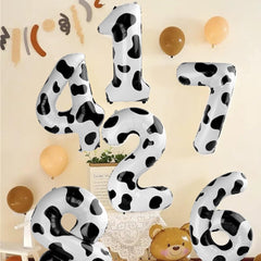 Mluchee birthday party photo booth balloon creates a striking focal point for memories