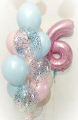 Mluchee balloon inflating straw included for quick, easy setup