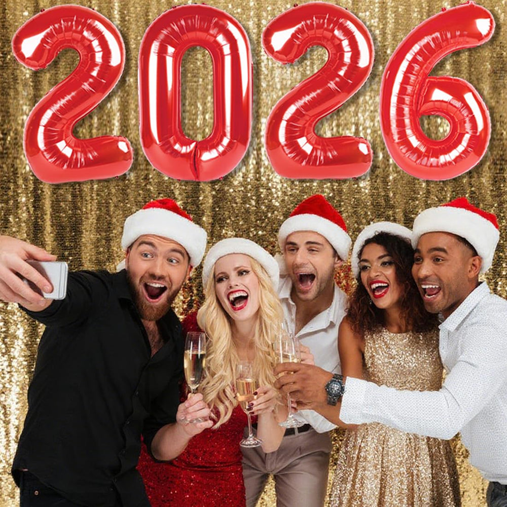 Mluchee New Year’s Eve décor balloon sets an instant party atmosphere.
