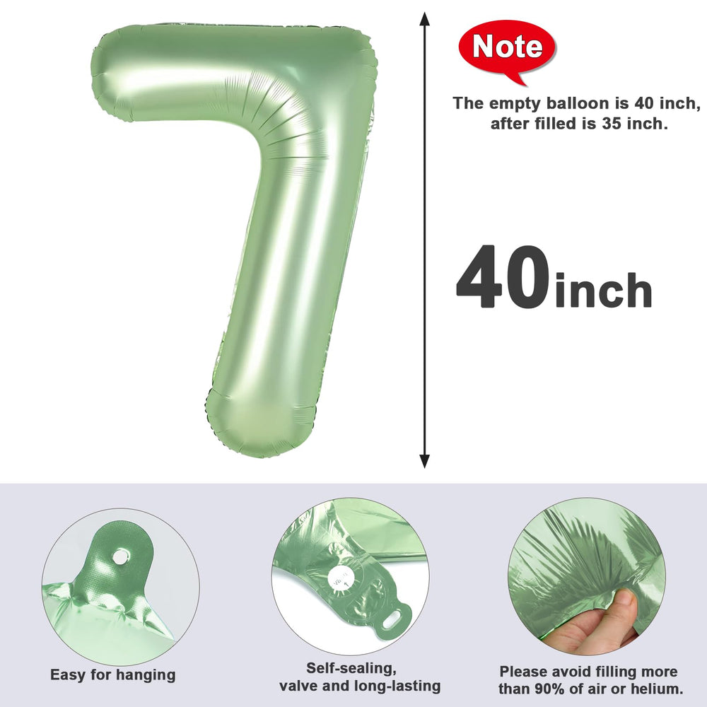 Mluchee photo-booth number balloon 7 enhances candid memories and event styling.