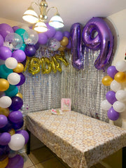 Versatile decor: wall, floor, or table display with Mluchee balloon