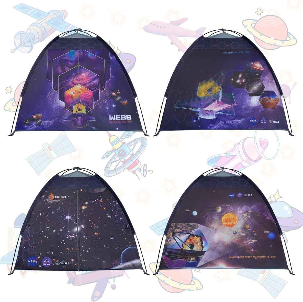 Mnagant James Webb tent interior for kids playing inside.