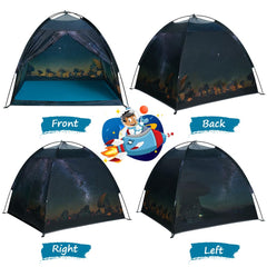 Mnagant Kids Play Tent starry night side view fostering group play