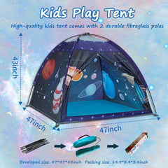 Mnagant Space World Play Tent indoor-outdoor-use—perfect for living rooms or backyards.