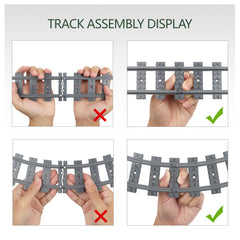 MOCBROPCS extension compatible with major city train sets for easy upgrades.