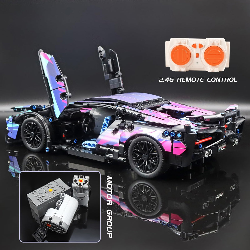 MOCBROPCS RC car motor and battery chassis reveal key power components for tuning