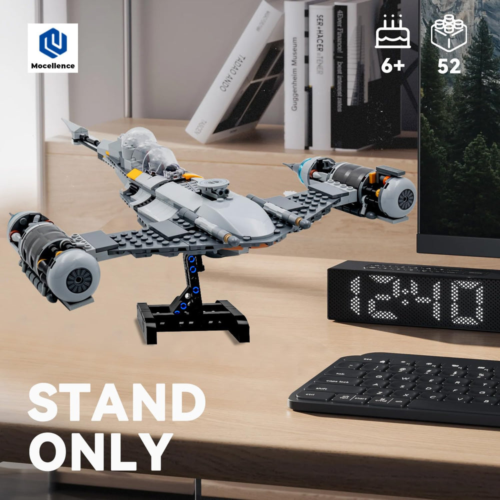 Mocellence Lego 75301 display setup highlights intricate model details.