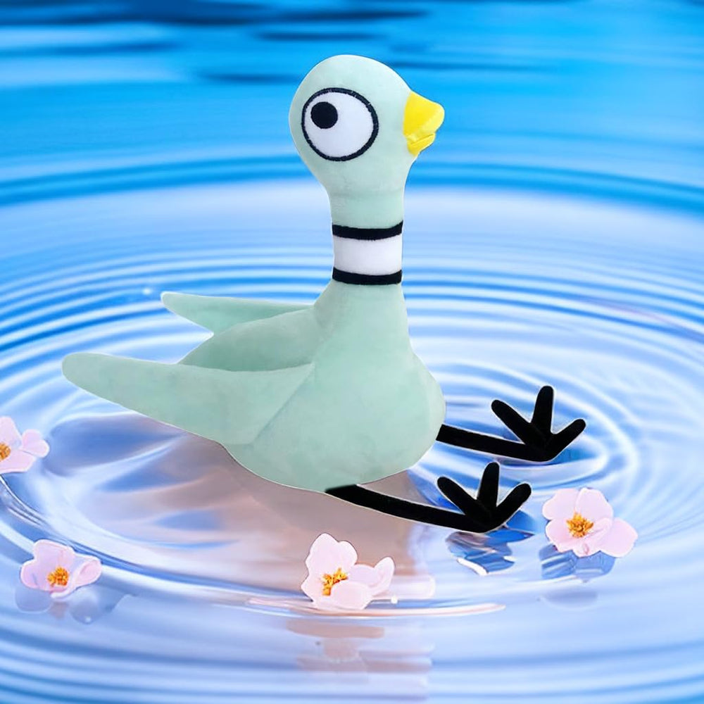MOCHUJOM pigeon plush decoration for a playful kids' room.