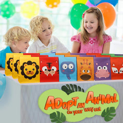 Mocoosy bags with leaves stickers, secure seals and nature-inspired accents.