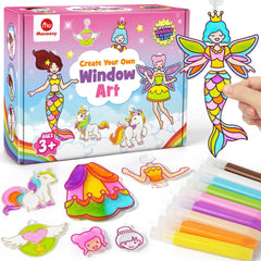 Mocoosy Princess Window Art Kit: creative setup for young artists