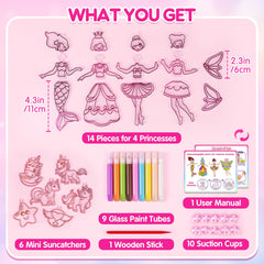 Mocoosy Suncatchers and paints for bright crafting fun